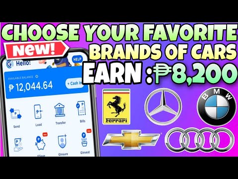 EARNED FREE ₱8,200 GCASH BY CHOOSING YOUR FAVORITE BRANDS OF CARS | LEGIT AT LIBRENG GCASH PA | FREE