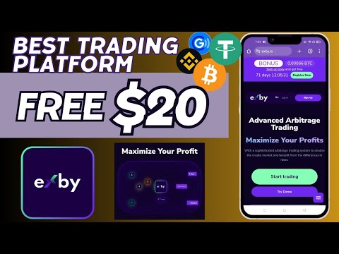 FREE $20 | EXBY TRADING PLATFORM! FREE BTC DAILY | LEGIT TRADING PLATFORM