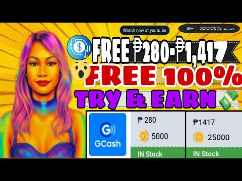 FREE ₱280-₱1,417 SA GCASH..EARN AGAD 1-APP PALANG..TRY NYO NA GUYS HABANG BAGO PA(YALLAH CASH)APP!
