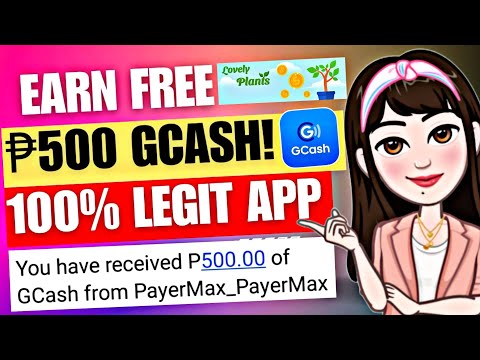 Free ₱500 Gcash by Watering Plants • ₱20,000 Gcash Total Earnings ko • Lovely Plants Payment Proof