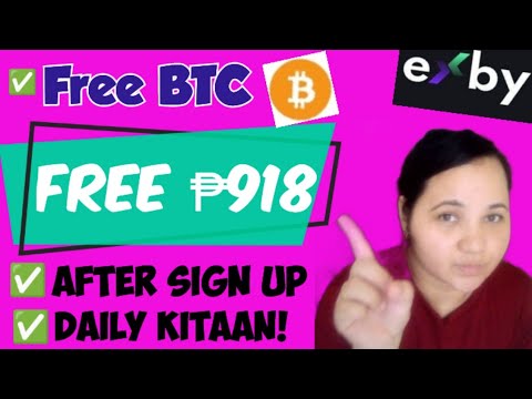 FREE ₱91 EXBY TRADING PLATFORM! KUMITA NG LIBRENG CRYPTO!