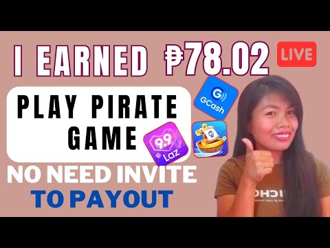 I EARNED ₱78.02 FOR FREE! NO NEED INVITE TO PAYOUT | PLAY PIRATE GAME | PAYOUT TO LAZADA OR GCASH