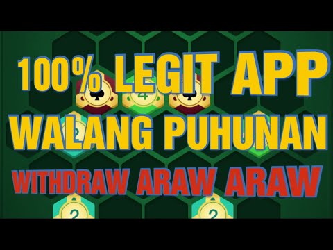 LEGIT APP FREE WALANG PUHUNAN/WITHDRAW ARAW ARAW#extraincome #earningstips#freeearningapp2023