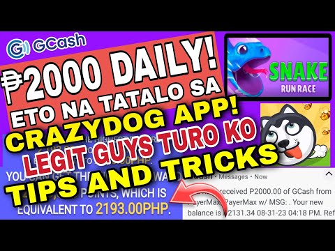 LEGIT FREE EARNING APP: ₱2000 PESOS DAILY CASHOUT | MAS LEGIT TO KESA SA CRAZYDOG! LAHAT SURE PAYOUT