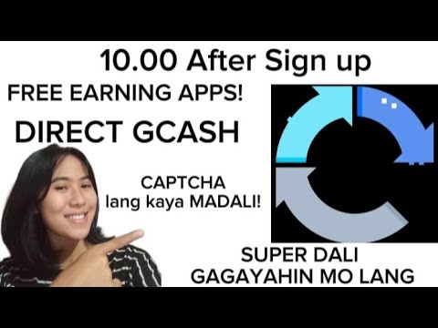Legit Free Earning Apps:10.00 after sign up|Direct GCASH|Captcha|Proven and Tested
