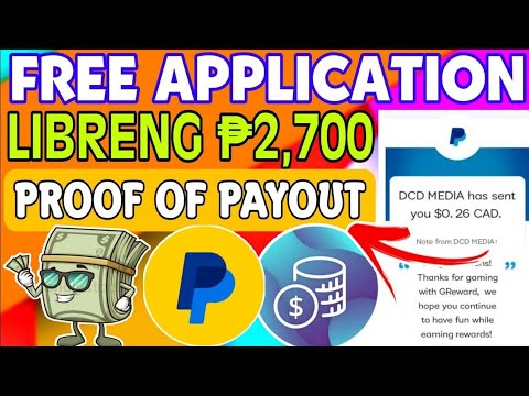 LIBRENG ₱2,700 SA APPLICATION NA ITO + PROOF OF PAYOUT JUST PLAY AND WATCH VIDEO | NEW EARNING APP