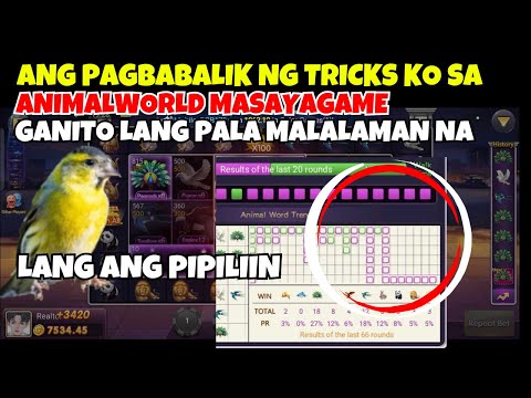 MASAYAGAME | SMOOTH 10K SA GCASH | GANITO MAGTREND ANG BIRDS SA ANIMALWORLD | TIPS & HOW