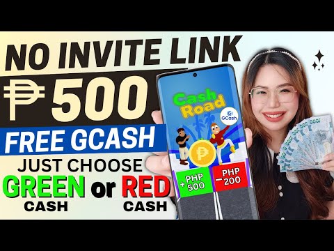 MAY FREE P250 AGAD PAG-OPEN NG APP! WITHDRAWABLE YAN! just CHOOSE GREEN or RED | 100% FREE GCASH