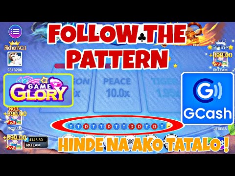 NAKA FOLLOW THE PATTERN LANG AKO PANALO AKO NG 4100 PESOS  EVERY 10 MINUTES | GCASH |