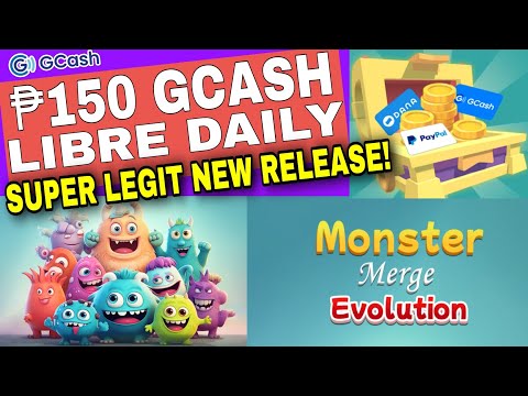 NEW APP 2023 : FREE ₱150 GCASH MONSTER MERGE EVOLUTION APP REVIEW | 100% LEGIT PAYING APP 2023