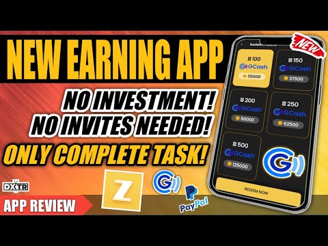 NEW GCASH APP: EARN P100 – P500 FREE GCASH /PAYPAL |KAHIT WALANG INVITE MAG-COMPLETE TASK OFFER LANG