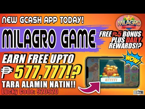 NEW GCASH APP: MILAGRO GAME REVIEW | FREE P5 AGAD | EARN UPTO P577,777 LIMITED TIME ACTIVITY!?