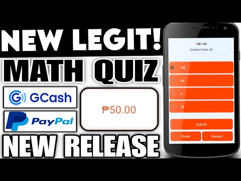 NEW LEGIT APP 2023: KUMITA NG ₱50 GCASH ARAW-ARAW | MATH QUIZ AND WATCH VIDEO | 100% FREE