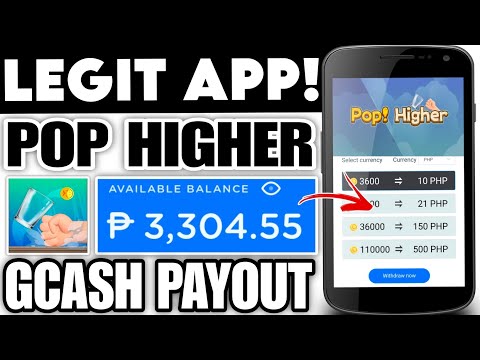 NEW RELEASE EARNING APP: FREE ₱10 – ₱500 GCASH | POP HIGHER APP | DIRECT GCASH PAYOUT | 100% FREE