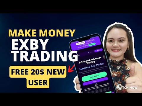 Paano kumita sa Exby Trading Tagalog Review! Free 20$ new user/Mdraketera