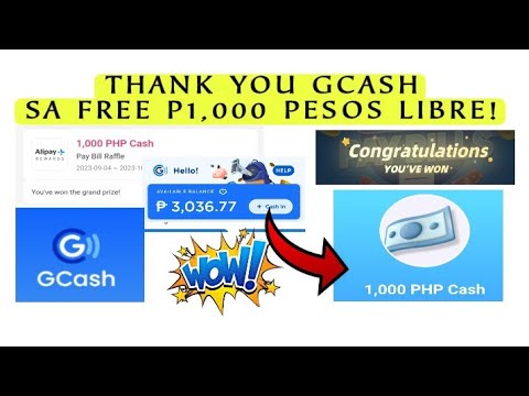 RECEIVED P1,000 GCASH FOR FREE! LEGIT NANALO AKO!
