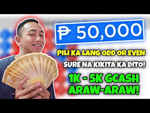 TURO KO SAYO PANO KUMITA NG 1K-5K GCASH DAILY PILI KA LANG ODD OR EVEN | PROMISE KIKITA KA DITO!