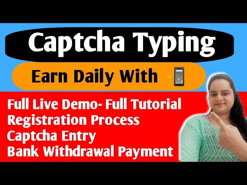 Catcha Typers full review |Live TUTORIAL |Captcha Typing Work | With payment proof | Daily Earn |job