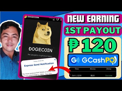 ₱120 GCASH(1ST PAYOUT) DOGECOIN FOUNDATION | NEW EARNING SITES |W/ PROOF OF PAYMENT#makemoneyonline