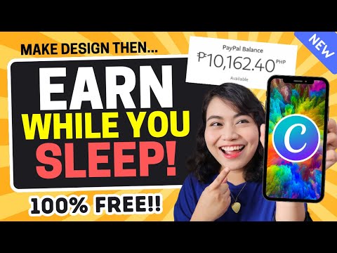 EARN WHILE YOU SLEEP: How to have a FREE PASSIVE INCOME w/ Canva? | 100% LEGIT