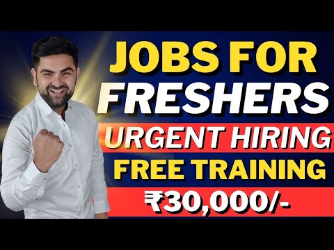 Jobs For Freshers | Latest Jobs 2023 | Online Jobs at Home | Recruitment For Freshers