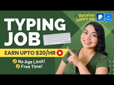 TYPING JOB: Earn $20/HR | NO EXPERIENCE & NO DEGREE | Free Time & No Minimum Withdrawal!