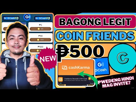 ₱500 FREE GCASH:NEW LEGIT APP!(COINFRIENDS APP) NO NEED INVITE KAYA BA?#makemoneyonline