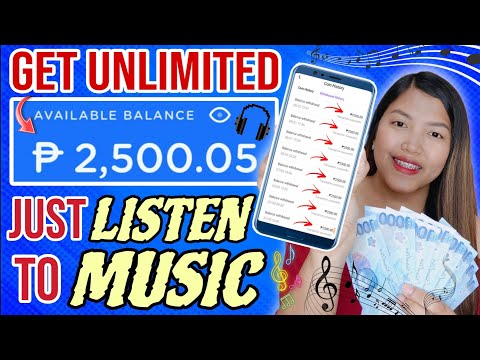 FREE UNLIMITED ₱2500 SA GCASH! MAKIKINIG KA LANG NG MUSIC! 😱 WALANG PUHUNAN