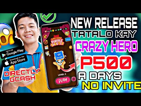 NEW RELEASE FREE P500 GCASH PER DAYS | NO NEED INVITES | TATALO KAY CRAZY DOG ANG CRAZY HERO APP!🤑