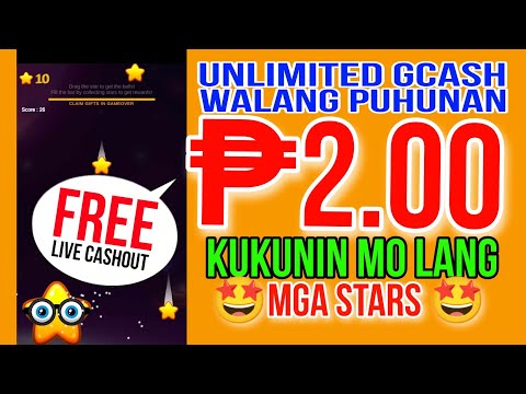 No INVITE: Unlimited ₱2 Pesos (FREE GCASH) Kukunin Mo Lang Mga Stars! Live Cashout! Legit Paying App