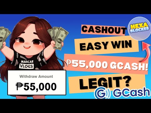 Earn ₱55,000 Gcash in a minute • Tagalog Review • Hexa Blocks Sorting Legit or Fake