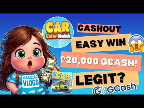 Easy Win ₱20,000 Gcash • Tagalog Review • Car Color Match Legit or Fake