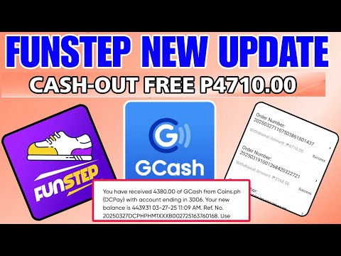 FUNSTEP UPDATE: LEGIT PA BA? LIVE WITHDRAWAL | EVERY STEPS FREE GCASH MONEY