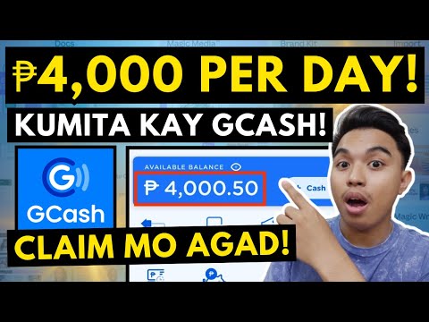 P4,000 PESOS DAILY KAY GCASH! PAANO KUMITA KAY GCASH? HOW TO EARN IN GCASH 2025? GCASH EARNING APP!