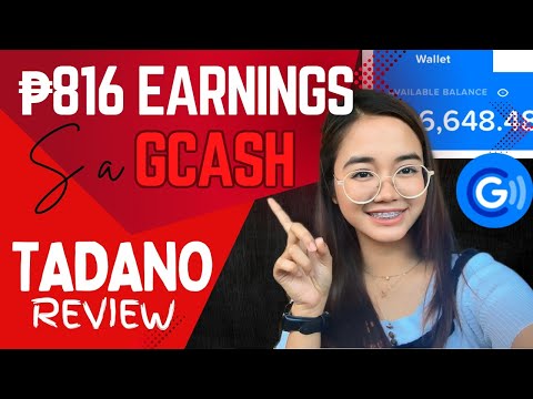 EARN IN GCASH : FULL REVIEW SA TADANO WEBSITE | Rhys Earnings