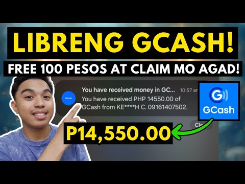LIBRENG 100 PESOS GCASH SA PAG-REGISTER LANG! KUMITA NG P14,550 GCASH KAHIT NASA BAHAY LANG!