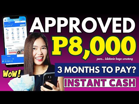 P8,000 ANG APPROVED!😲DISBURSE AGAD SA GCASH: 3 MONTHS TO PAY? HOW TRUE?