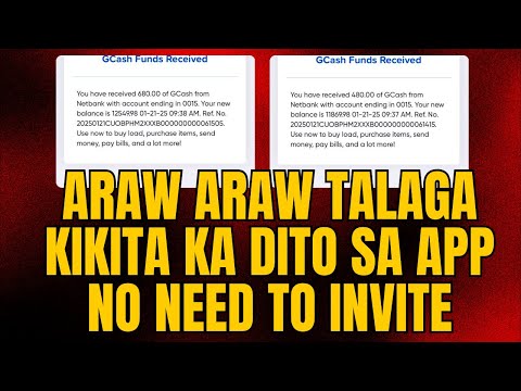 WALANG INVITE PERO KIKITA KA | NEW RELEASE APP ₱100 SA GCASH ANG MINIMUM WITHDRAWAL | 2025 APP LEGIT