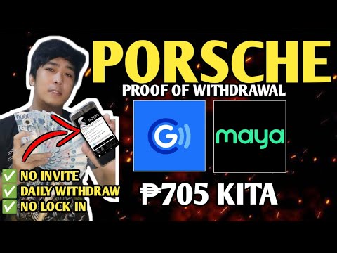 ₱705 WITHDRAW | FREE 35 PESOS + FREE 5 DAILY PORSCHE BAGONG EXTRA INCOME KAHIT NASA BAHAY KA LANG