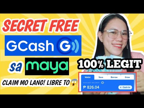 FREE GCASH SA MAYA APP| Claim Mo lang Libre to Legit na Legit |WALANG ILALABAS NA PERA | Check Yours