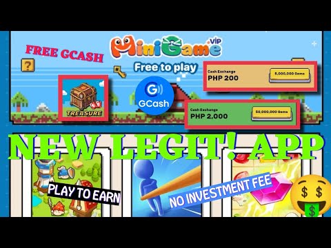 New legit app play to earn free GCASH (P200 up to P2000) No investment fee.