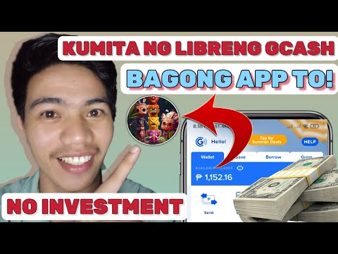 PAANO KUMITA NG LIBRENG GCASH SA BAGONG APP NA ITO | NO INVESTMENT NEEDED FREE GCASH