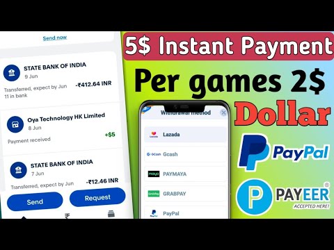 5$ Instant Payment in PayPal | Per games 2$ | Unlimited GCash earning app 2025 | Tech Learner