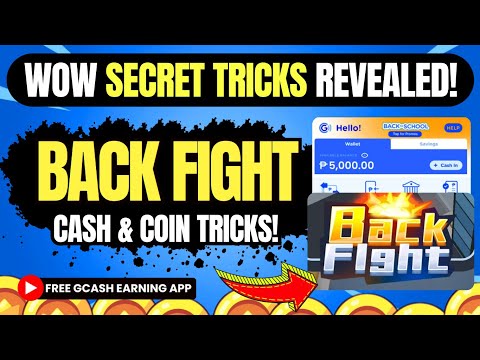 BACK FIGHT TIPS AND HOW | PAANO MAKAKUHA NG FREE COINS SA GAME | LEGIT EARNING APP 2025 GCASH