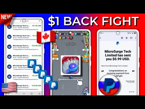 Back Fight Withdrawal | Back Fight Earning App PayPal Games That Pay Real Money