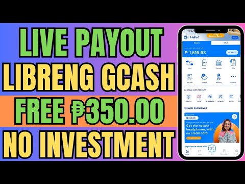 BEST EARNING APP FREE GCASH ₱350.00 LIVE PAYOUT NO INVESTMENT LEGIT PAYING APP EARN MONEY APP