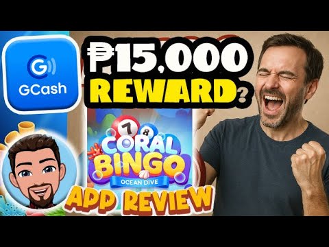 CORAL BINGO APP REVIEW..  FREE GCASH P15000 PHP??.. LEGIT OR NOT??