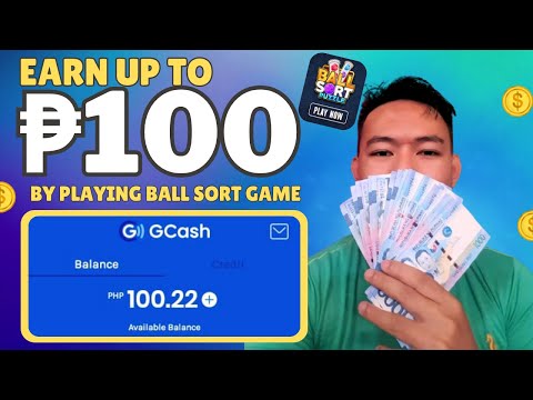 Earn Up to ₱100 GCash by Playing Ball Sort Game | No Investment Needed!