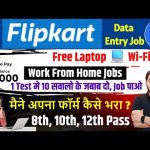 Flipkart Job Work From Home 2025 | Flipkart Data Entry Job | Work From Home | Earn Money Online 2025