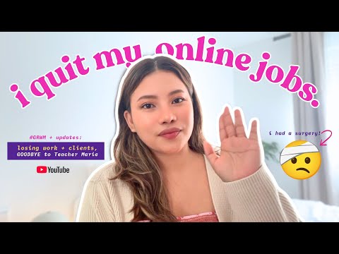 I QUIT MY ONLINE JOBS + WHY I AM LEAVING YOUTUBE !! #teachermarie teachermarie #grwm